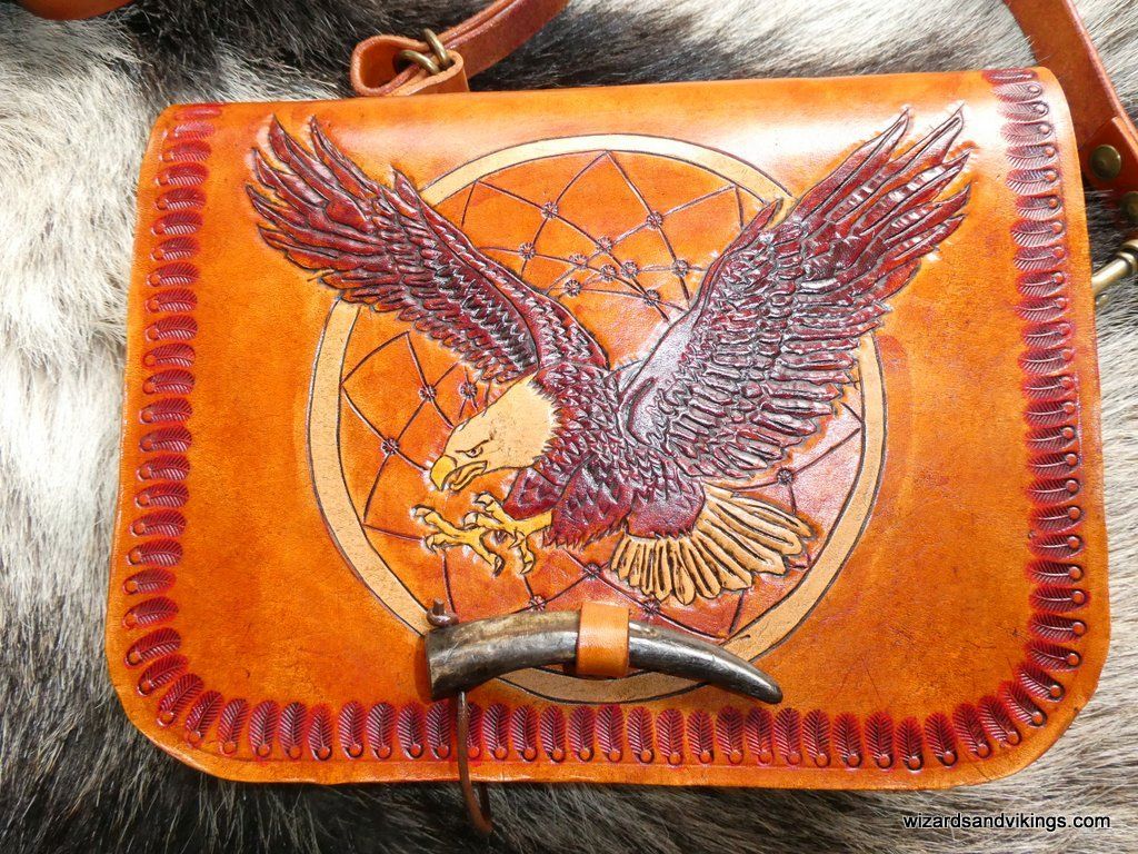 Custom leather bag
